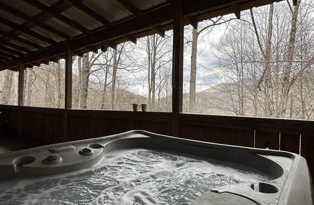 Randonnée pédestre, Bain à remous, Gril, Vue, Privé, Wi-Fi gratuit, Animaux admis