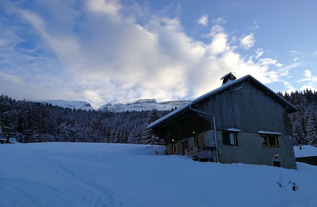 chalet d'alpage sur les pistes Mont-Saxonnex