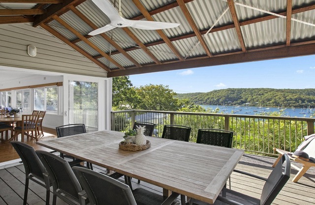 Amazing bush and bay views