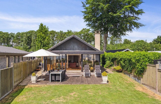 Superbe maison à Sunds avec vue sur le.