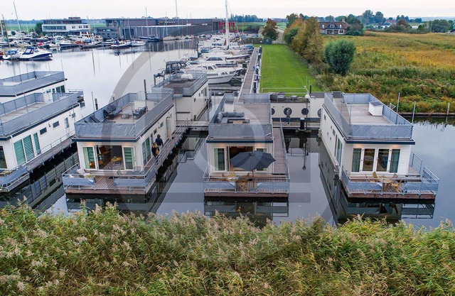 Magnifique navire à Aalsmeer