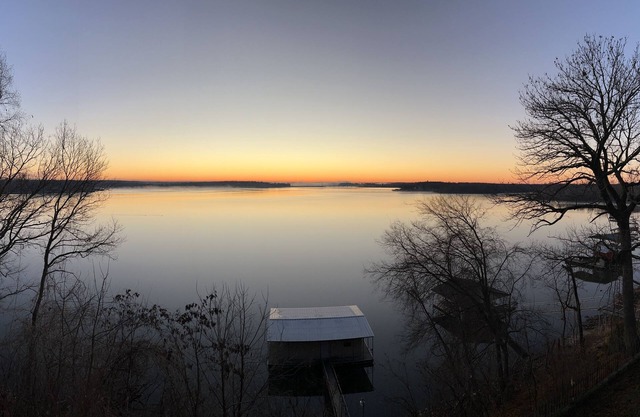Amazing Sunrise View - Wolf Point Lake House with Private Dock