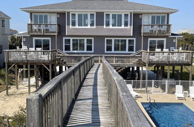 VUES INCROYABLES !! Duplex en bord de mer (ouest) au point avec une piscine privée!