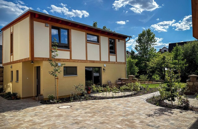 New vacation home with sauna in the middle of the Hassberge - Amber Ferienhain