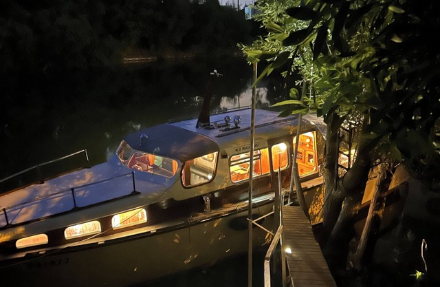 Séjour insolite sur un bateau au pays des impressionnistes