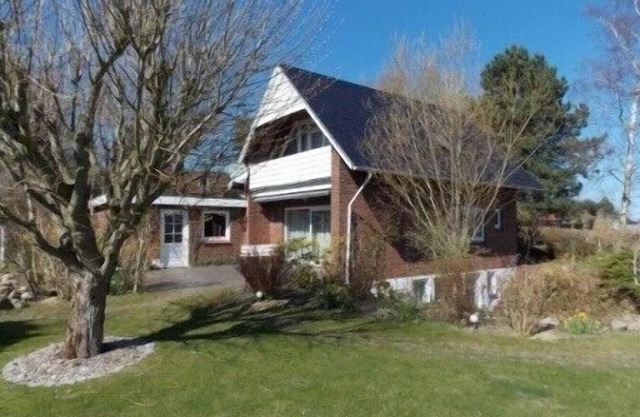 Angeliter brique maison donnant sur la mer Baltique pour des vacances en famille et de la plage