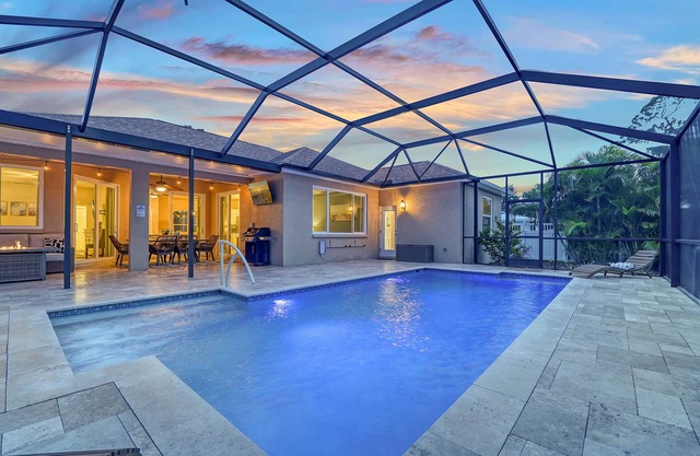 AMI in 5 miles! Modern Home+Heated Saltwater Pool+Pet Friendly