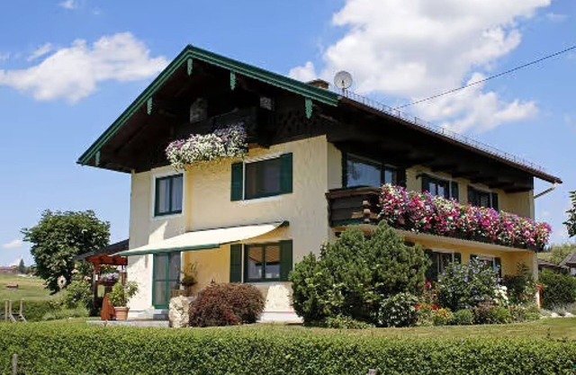 Appartement "Ferienwohnung Alpenblick" avec vue sur le lac, jardin privé et Wi-Fi