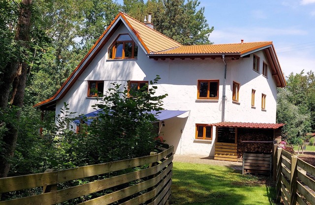 Appartement 'Ferienwohnung, Offenes' avec terrasse privée, jardin privé et Wi-Fi