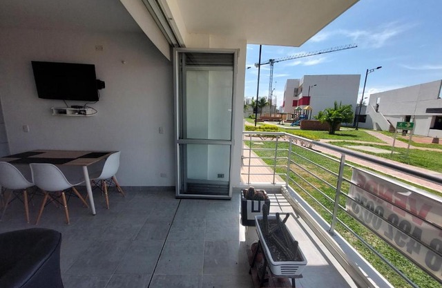 Apartamento Aqualina Orange Primer Piso Vista al BBQ