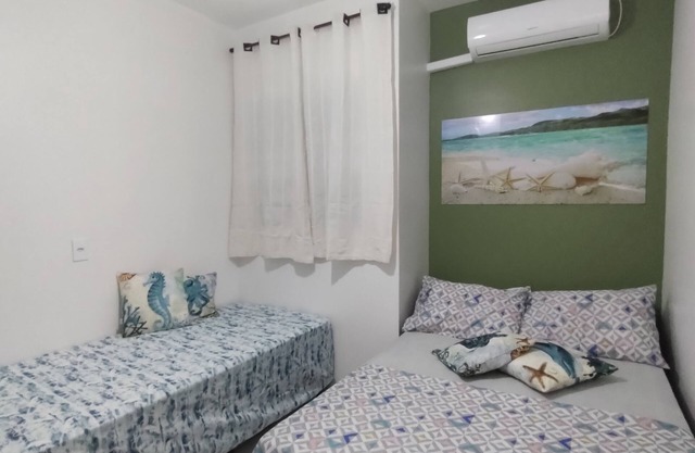 Apartamento com ar Condicionado na Praia Grande Ubatuba