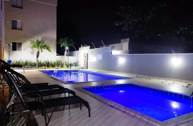 Apartamento Garden c/Churrasqueira e Quintal Coberto por Vidro