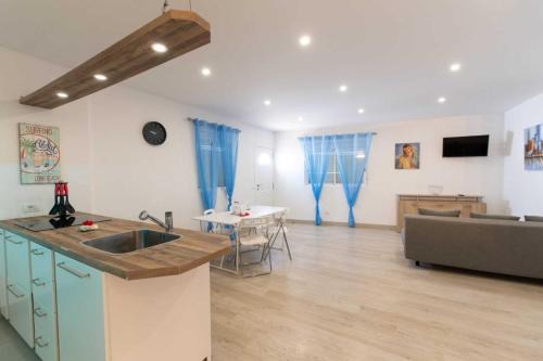 Apartamento para 6 con piscina y BBQ