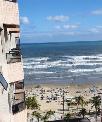 Apartamento Praia Grande na Tupi Frente Mar