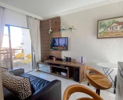 apartamento vista para piscina