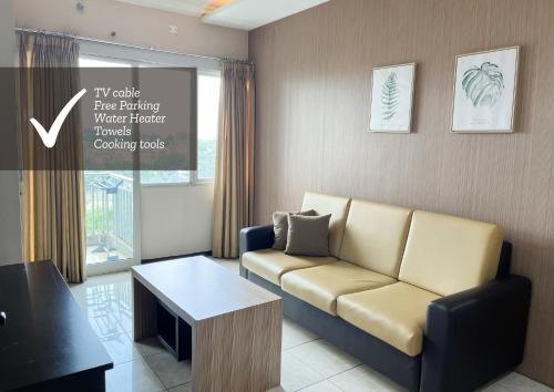Apartemen Luas 56m2 - 2 kamar tidur - Galeri Ciumbuleuit Apartment 1 - code 12B