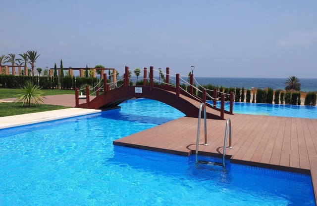Nouvel appartement en face de la piscine à Mar de Pulpi, à 50 mètres de la plage