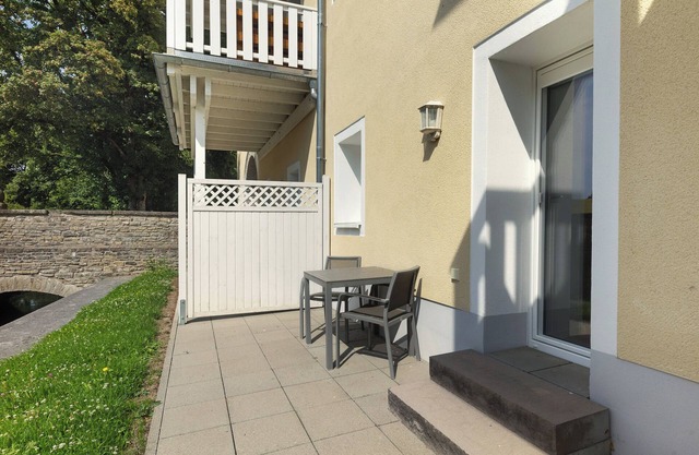 Appartement '2 - Goldfever' avec terrasse privée, jardin partagé et Wi-Fi