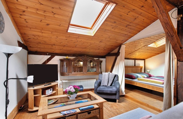 Appartement '2-raum Ferienwohnung Koje 2' avec jardin partagé, balcon et Wi-Fi