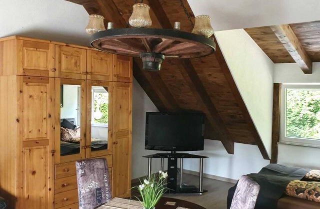 Appartement '2' avec vue sur les montagnes, jardin partagé et Wi-Fi