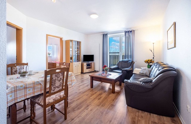 Appartement "3-raum Fw 5" avec jardin partagé, balcon et Wi-Fi