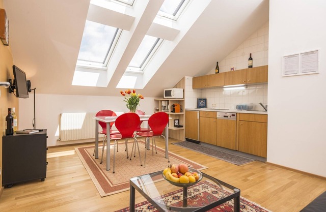 appartement mansardé convivial pour 3 personnes