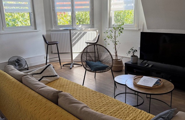 Appartement à 7mn à pied de la plage