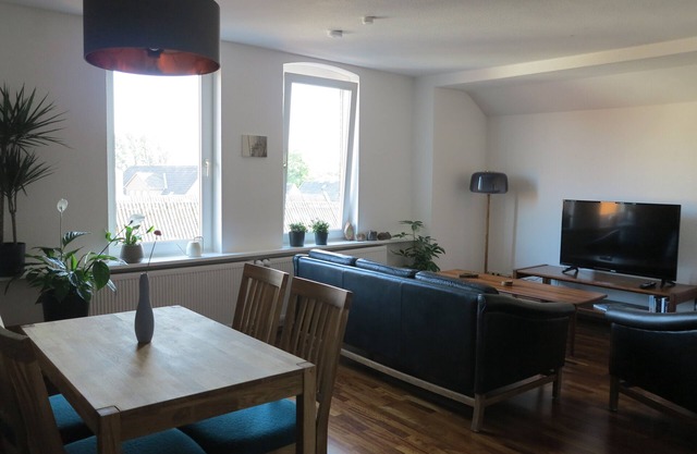 Appartement au-dessus des toits de Krempes