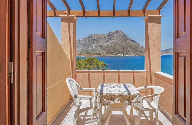 Appartement 'Amphitrite -' avec vue sur la mer, Wi-Fi et climatisation