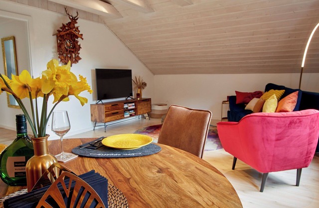 Appartement "Angernest" avec jardin partagé, balcon et Wi-Fi
