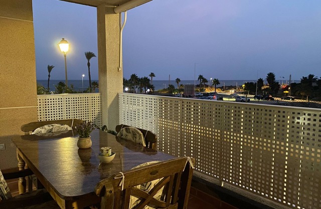 Apartment 'Apartamento Al Lado De La Playa' with Sea View, Shared Pool and Wi-Fi