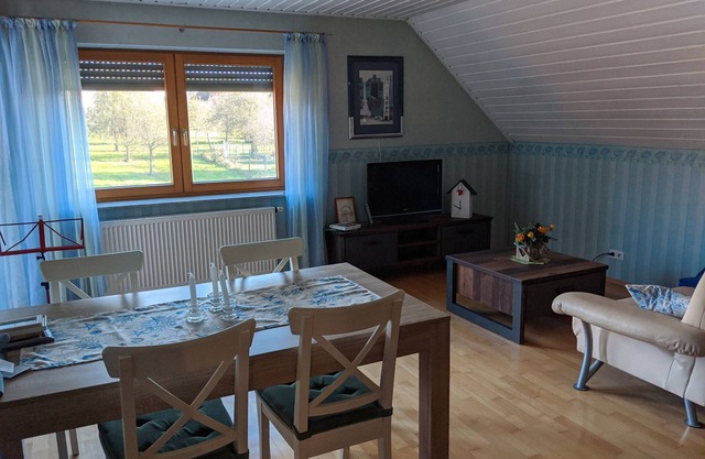 Appartement "Apfelgarten" avec jardin partagé, balcon et Wi-Fi