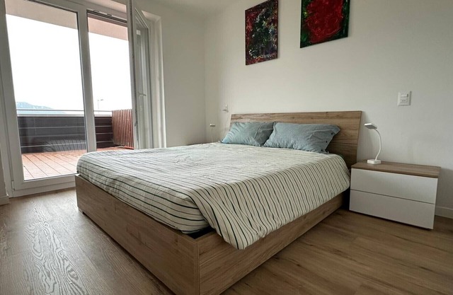 Appartement 'Appartamento Polsa 4' avec vue sur les montagnes, terrasse privée et jardin partagé
