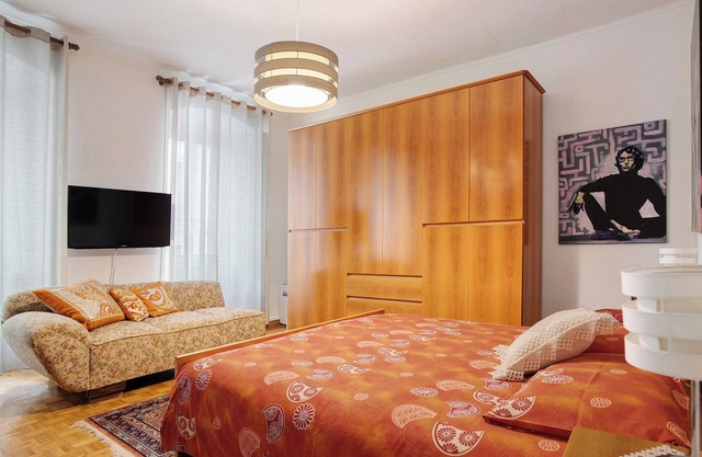 Appartement 'Appartamento Monika Con Parcheggio' avec vue sur les montagnes, balcon et Wi-Fi
