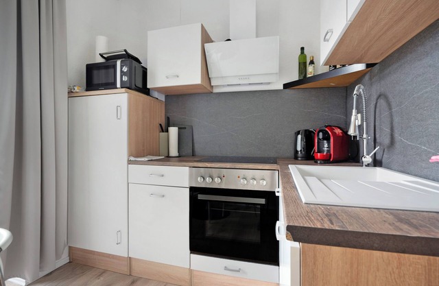 Appartement "Appartmenthaus - Wohnung A" avec jardin privé, balcon et Wi-Fi