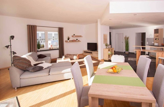 Appartement "Auszeit" avec terrasse privée, jardin partagé et Wi-Fi
