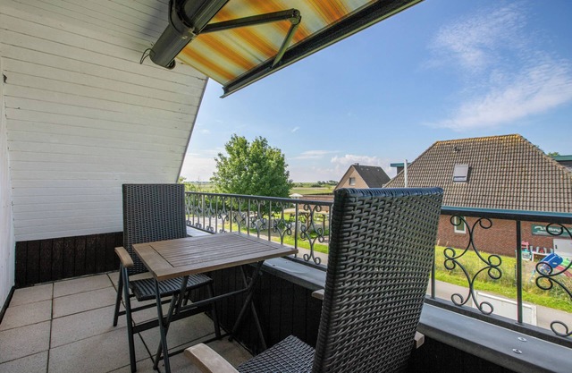 Appartement "Balkonwohnung" avec jardin partagé, balcon et Wi-Fi
