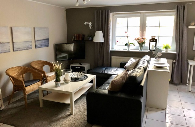 Appartement "Beachhouse" avec terrasse privée et Wi-Fi