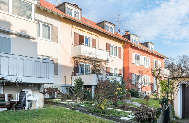 Appartement "Birne" avec vue sur le lac, jardin partagé et Wi-Fi