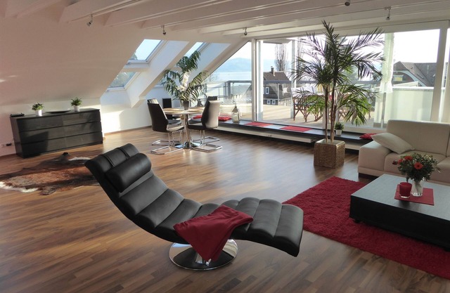 Appartement "Bodenseeblick" avec vue sur le lac, balcon et Wi-Fi