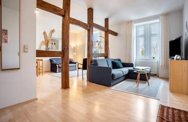 Appartement 'Burgherr 10' dans un hôtel avec jardin partagé, balcon et Wi-Fi