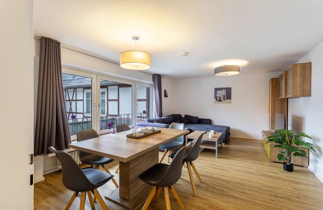 Appartement 'Fewo Am Park' avec vue sur montagne et balcon