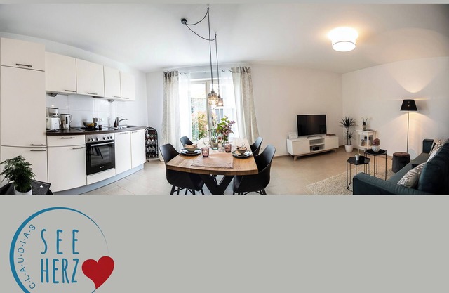 Appartement "Claudia's Seeherz" avec jardin privé et Wi-Fi