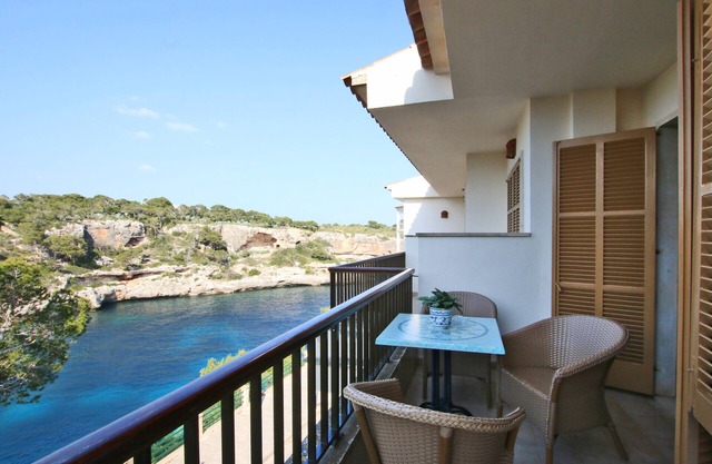 Appartement 'Cala Figuera 1b' avec vue sur mer, Wi-Fi et climatisation