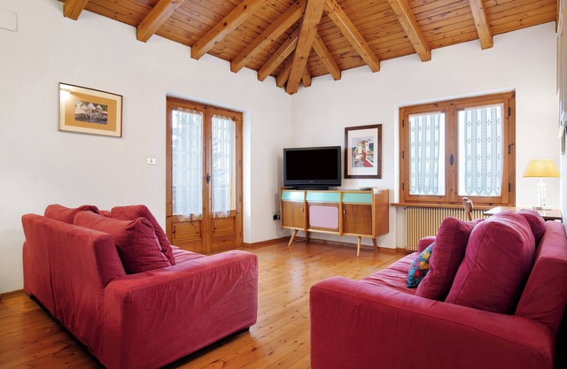 Appartement "Casa Pòlse" avec vue sur les montagnes, jardin partagé et Wi-Fi