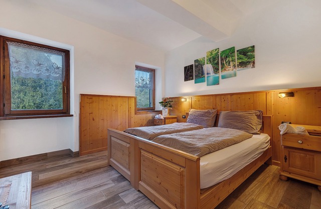 Appartement 'Con La Testa Fra Le Nuvole' avec vue sur les montagnes, terrasse partagée et Wi-Fi