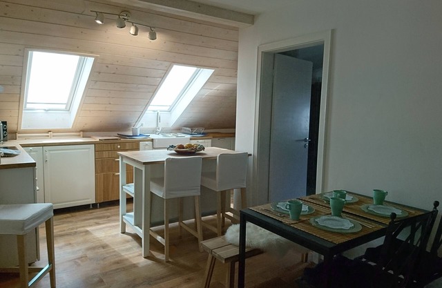 Appartement avec balcon et vue sur les montagnes et Murnauer Moos