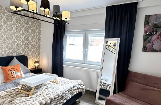 Appartement 'Deluxe Apartement Mit Terrasse' avec terrasse partagée et Wi-Fi