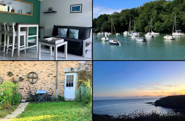 Appartement Doëlan, le port et la mer à pieds