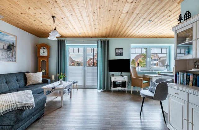 Appartement "Doppelhaushälfte Ida" avec terrasse privée, jardin partagé et Wi-Fi
